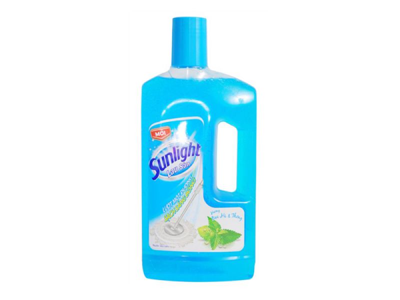 Nước lau sàn Sunlight bạc hà 1L