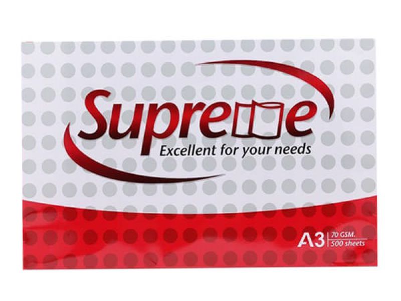 Giấy Supreme A3 70 gsm