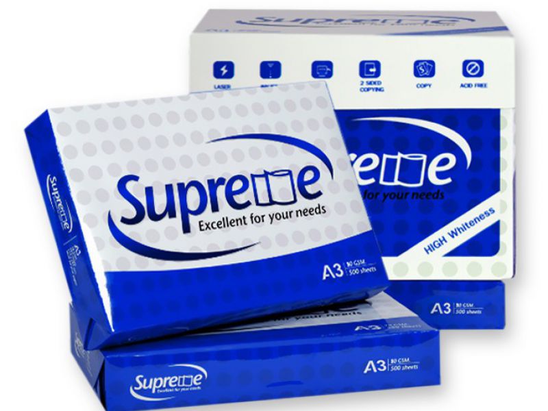 Giấy Supreme A3 80 gsm