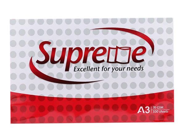 Giấy Supreme A3 70 gsm